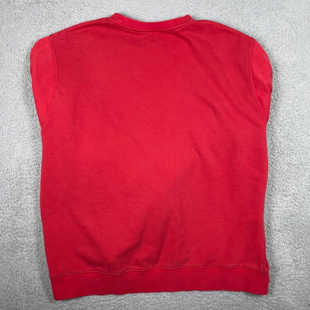 Nike Club Fleece Crewneck Sweatshirt Mens 3XL Tall Red Pullover BV2662-657 - Picture 3 of 11